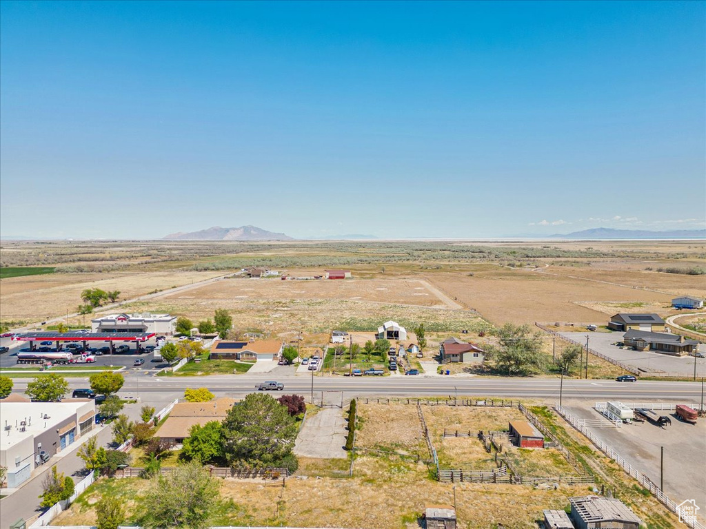 Bird's eye view of mountains