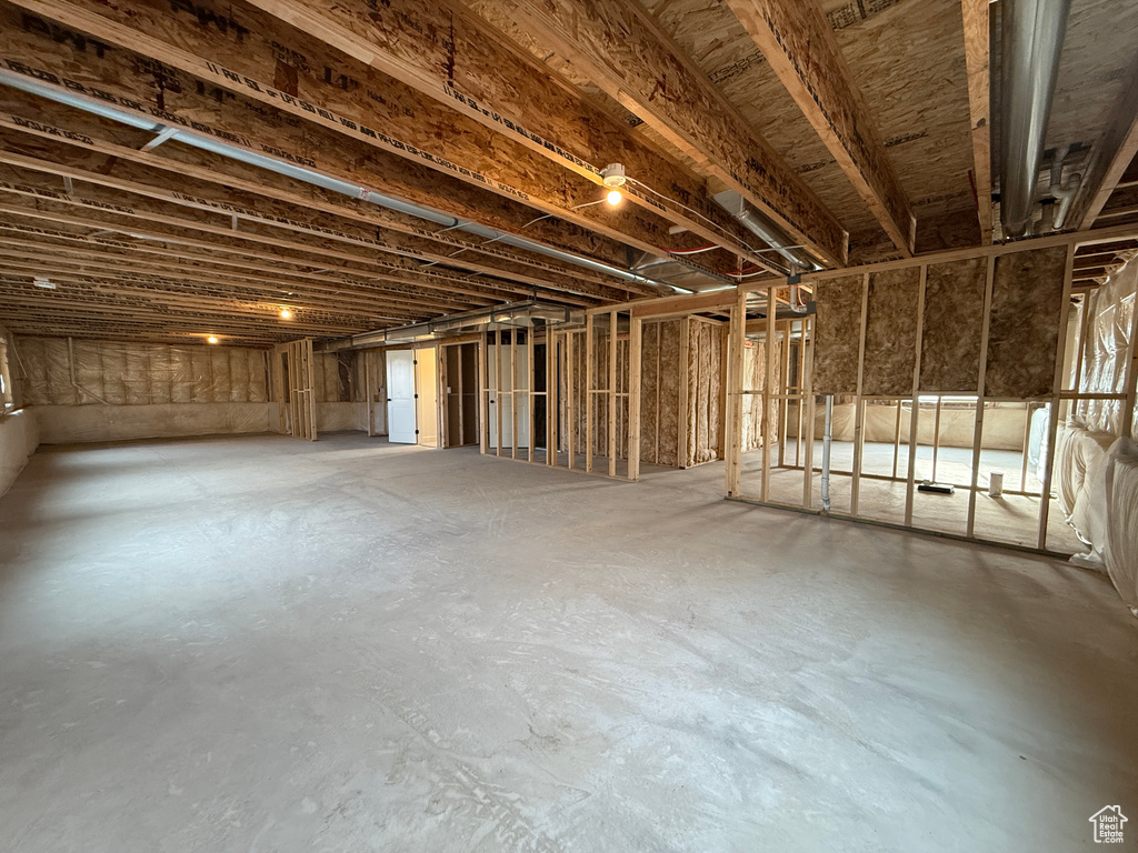 View of basement
