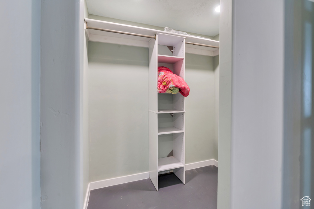 View of closet