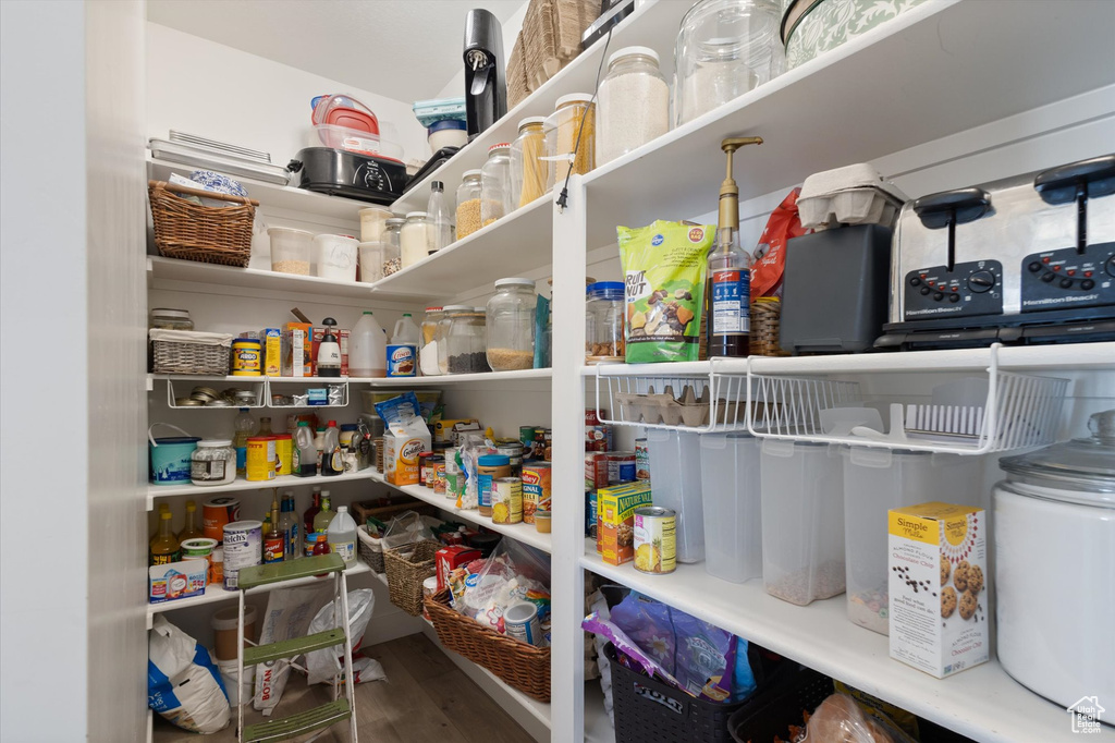 View of storage area