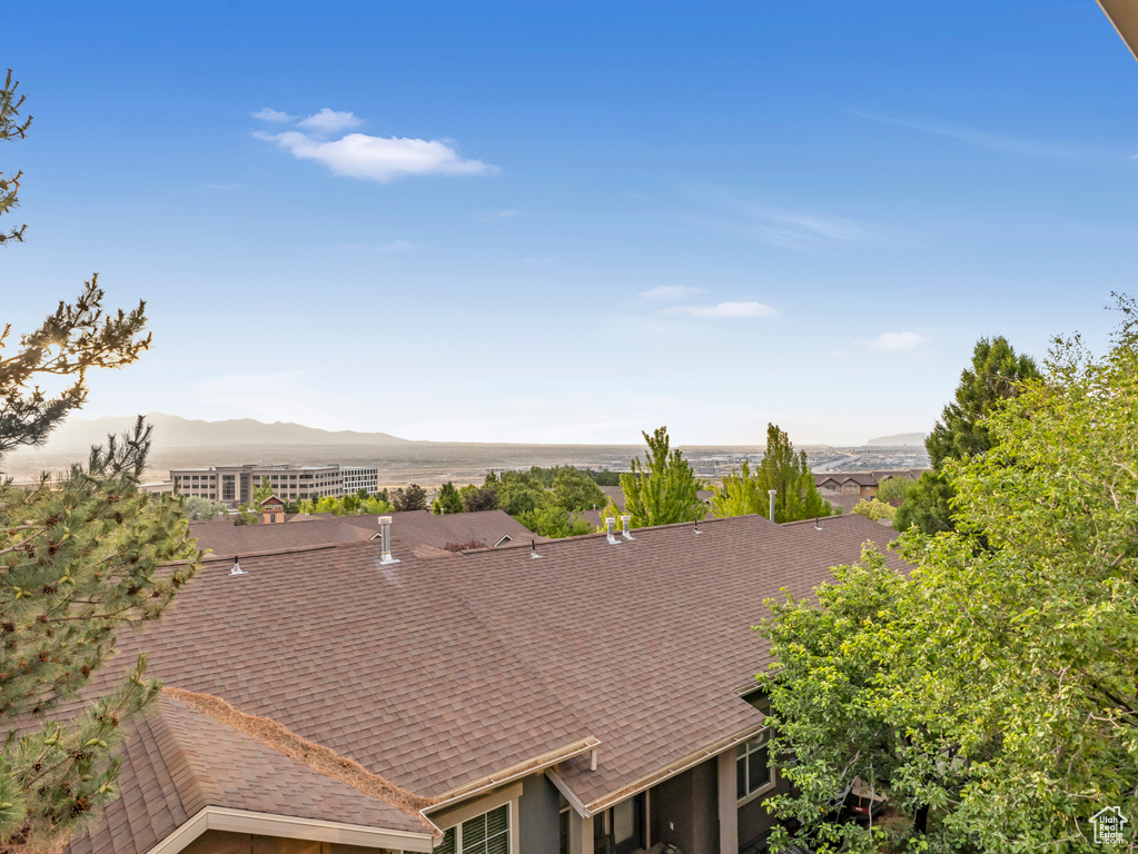 View of mountain backdrop