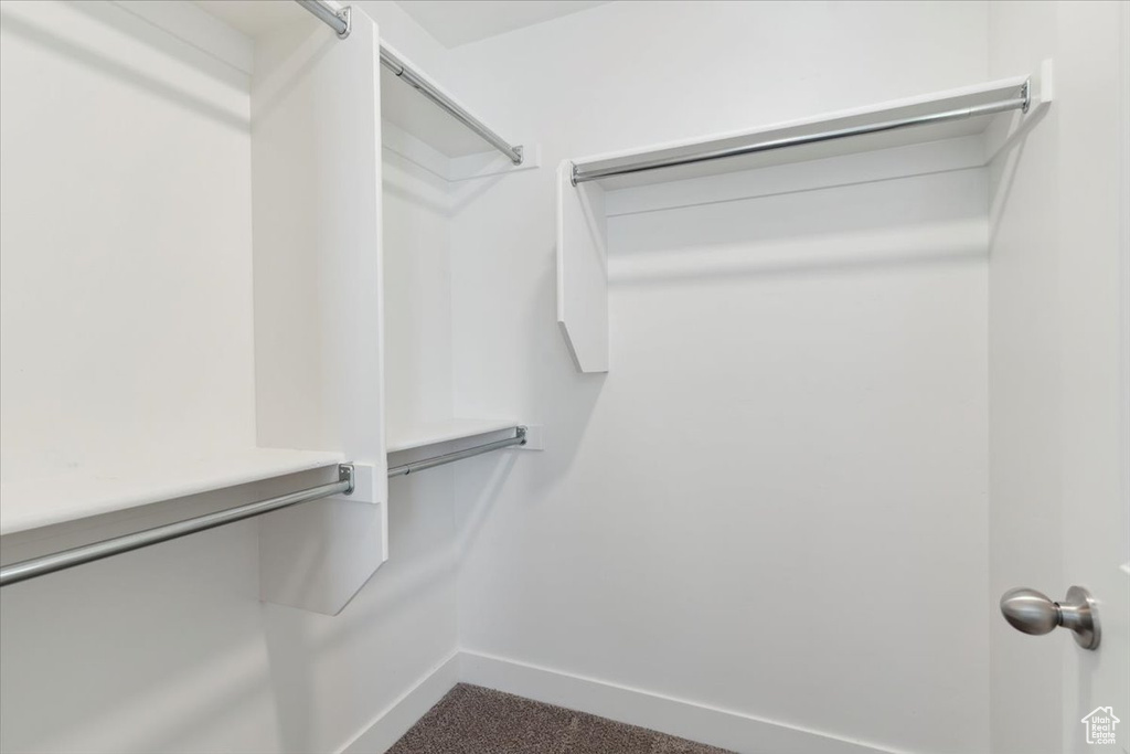 View of spacious closet
