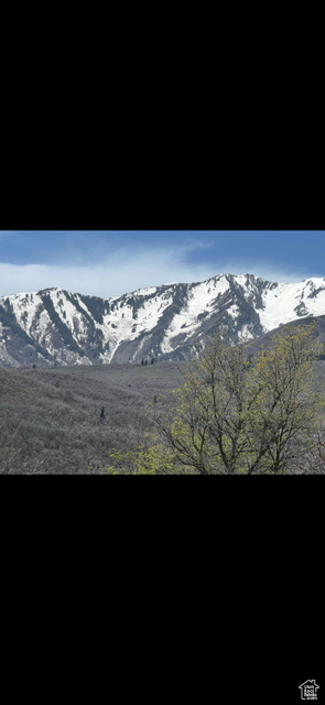 View of mountain background