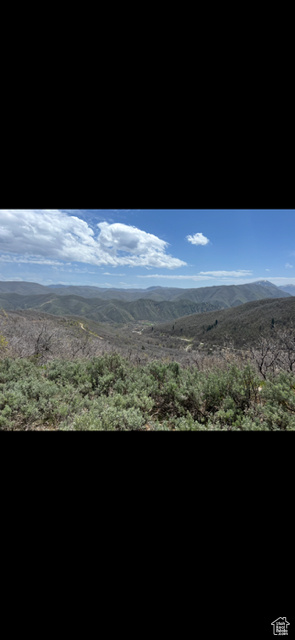 View of mountain backdrop