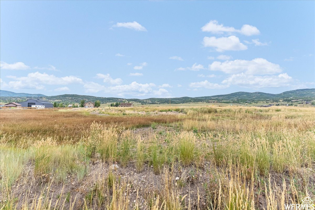 View of mountain backdrop