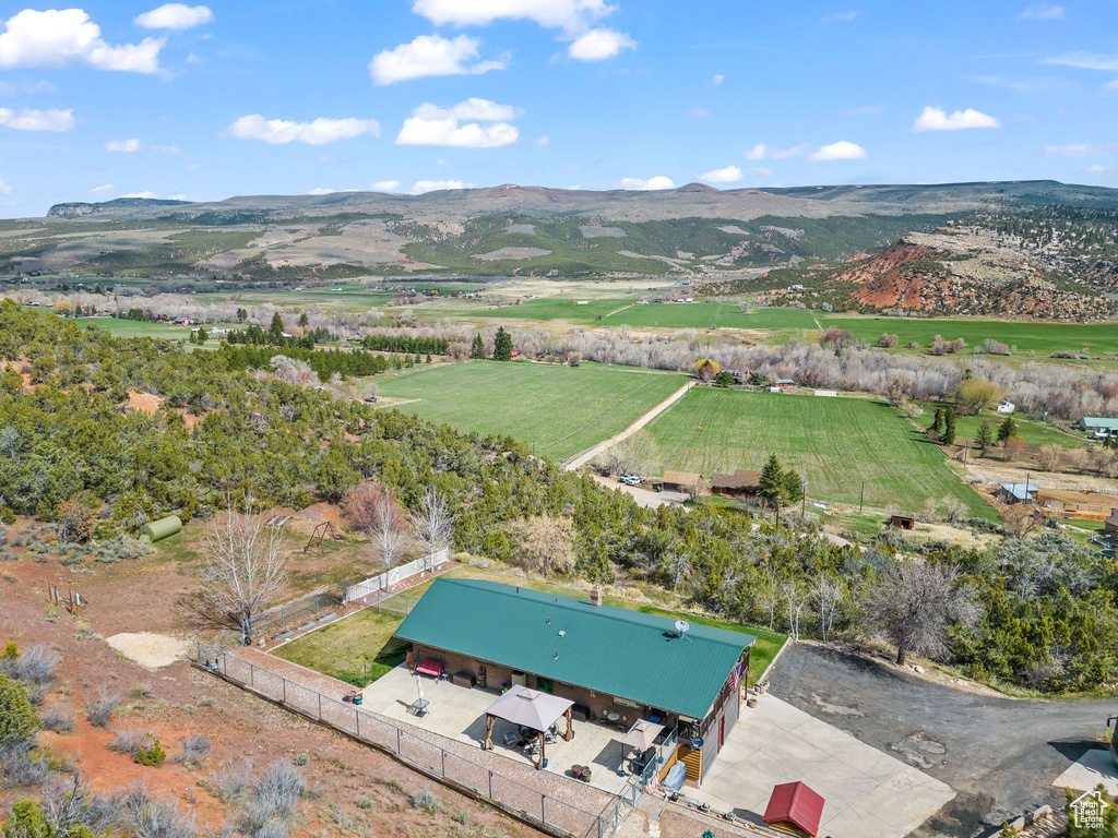 View of property location with mountains and rural landscape