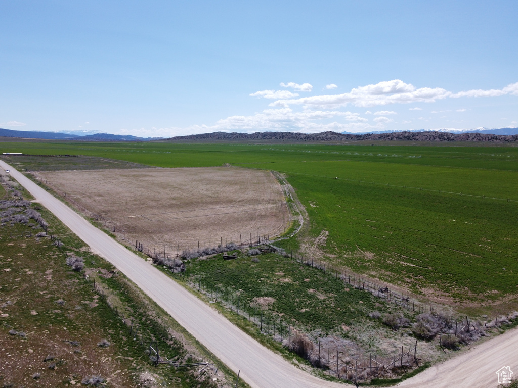 Exterior space featuring a mountain view and a rural view