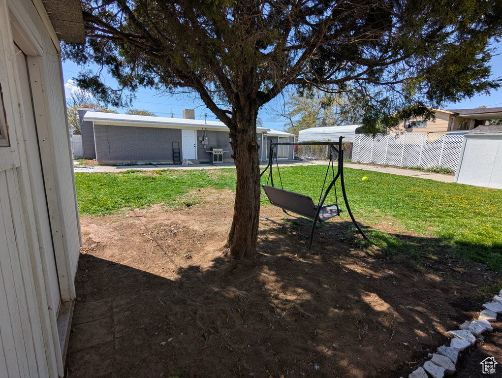 View of yard