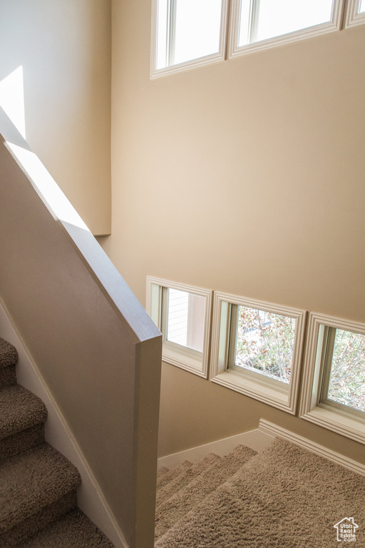 View of staircase