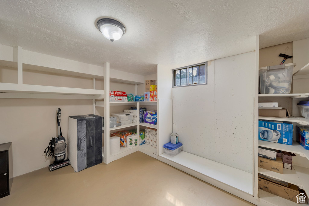 View of storage room