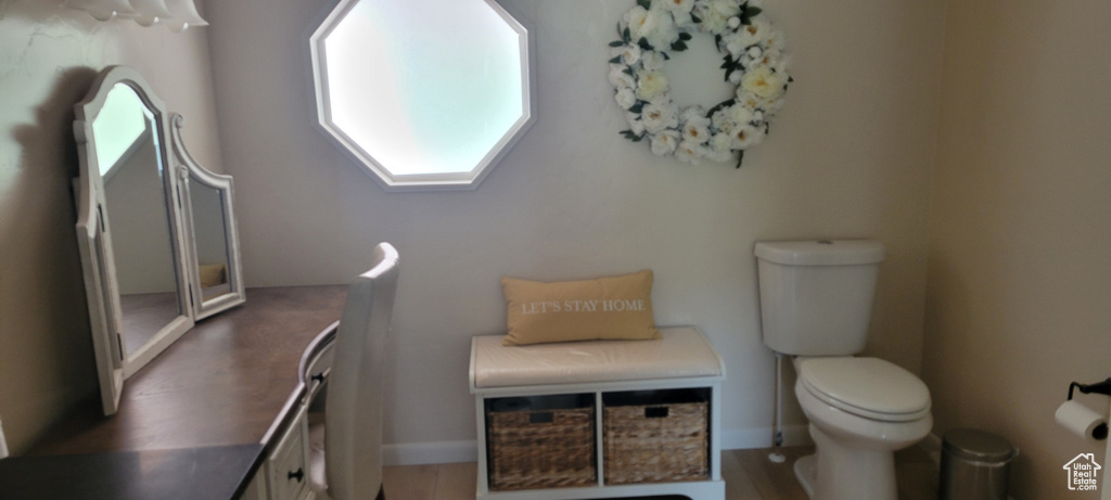 Bathroom with toilet