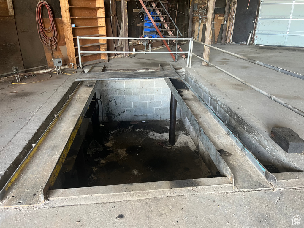 Entry to storm shelter