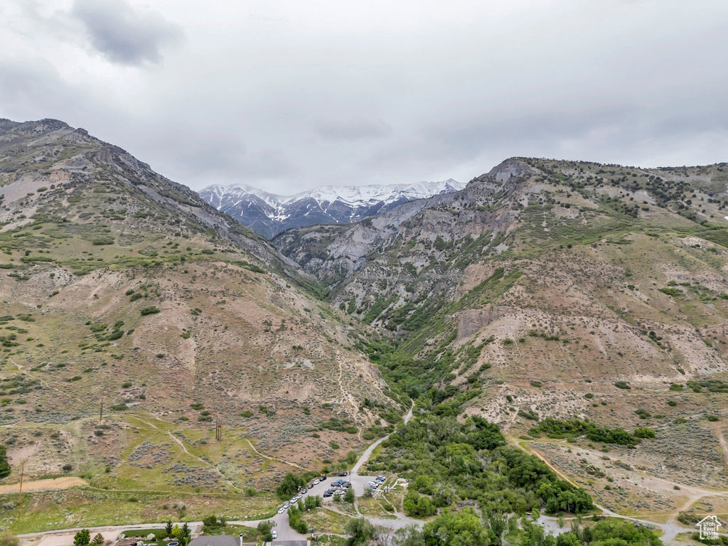 View of mountain backdrop