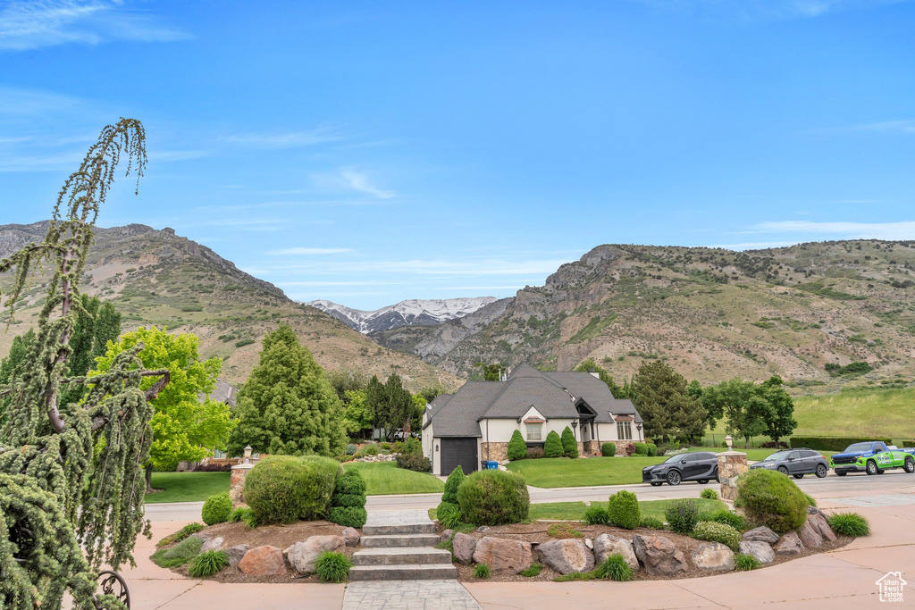 View of mountain backdrop