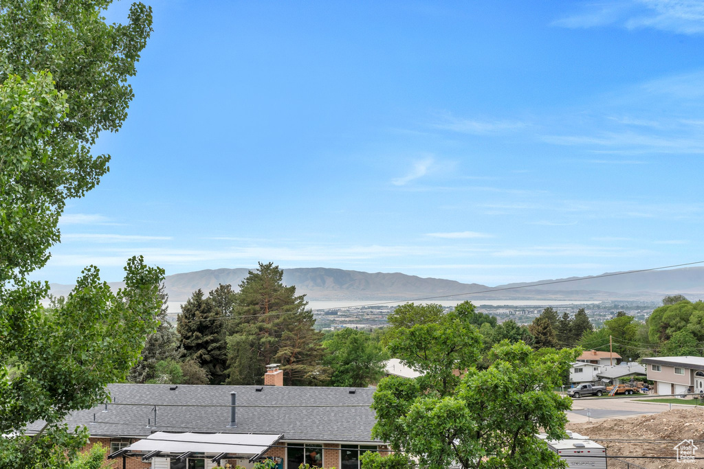 View of mountain backdrop