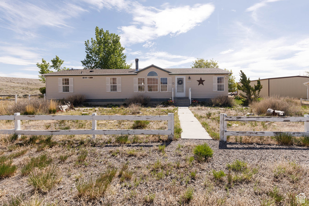 View of manufactured / mobile home