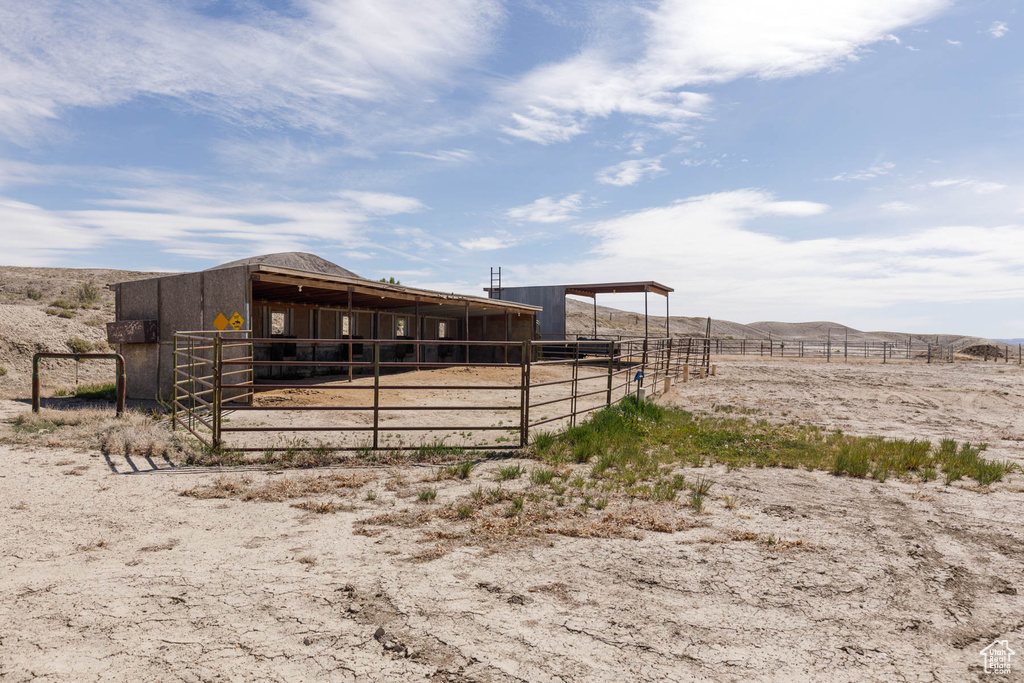 View of stable