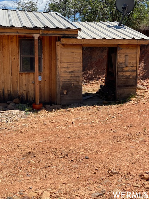 View of outdoor structure
