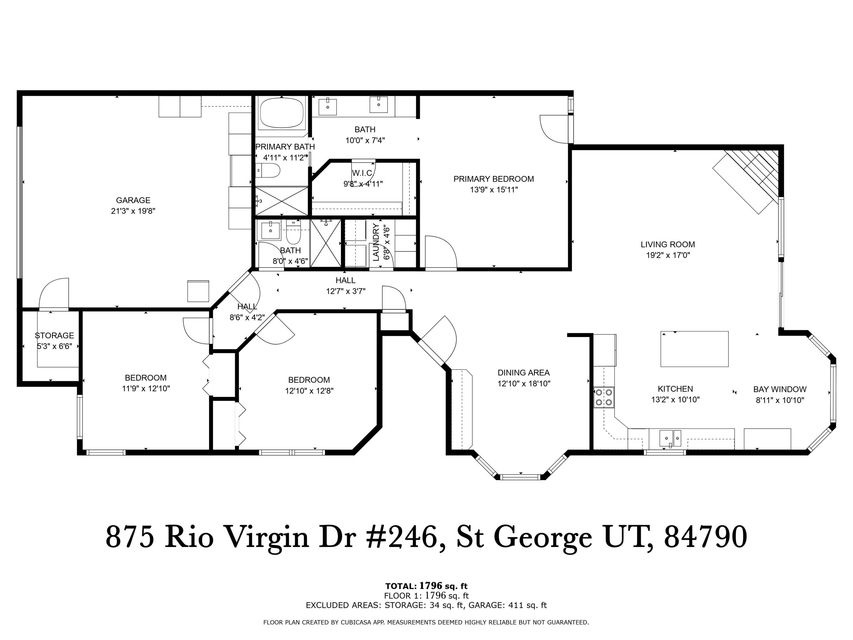 Floor plan / room layout