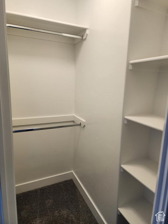 View of spacious closet