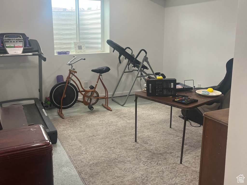 View of exercise room