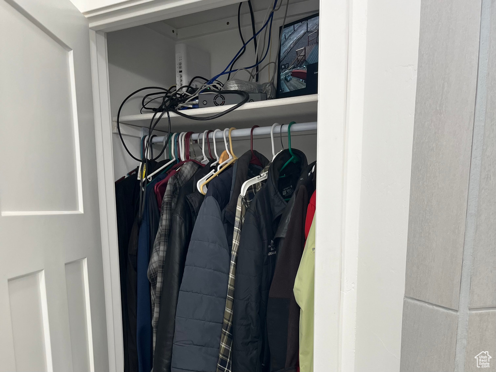 View of closet