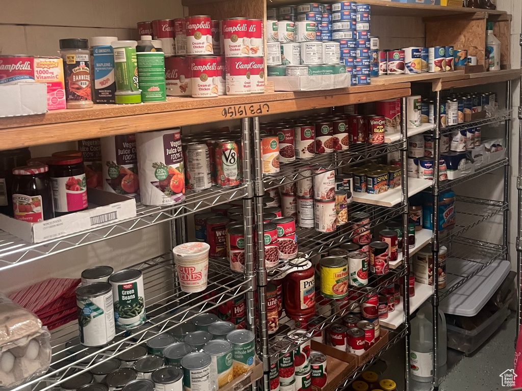 View of pantry