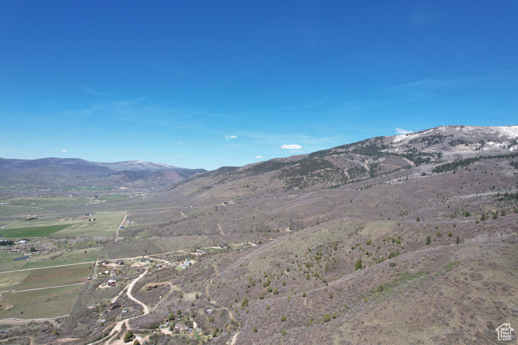 View of mountain background