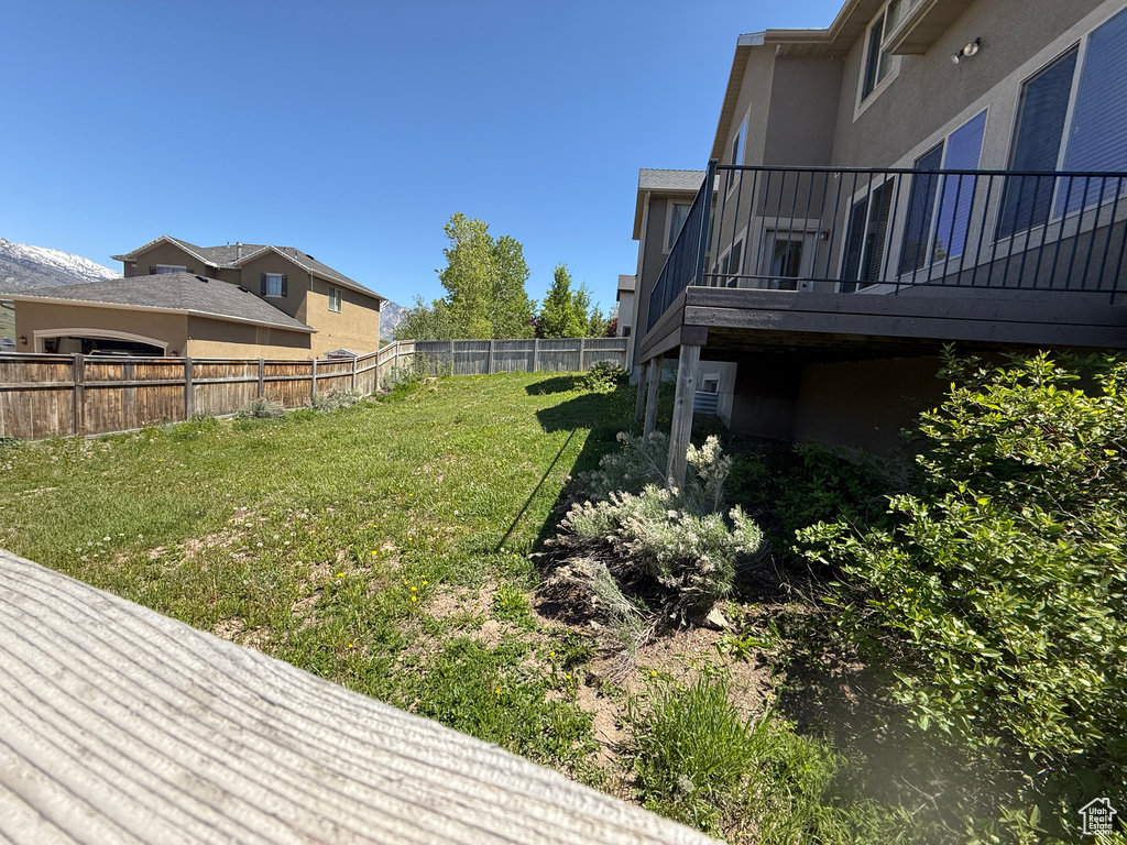 View of yard