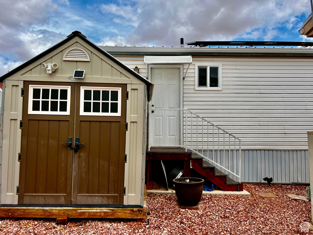 View of shed