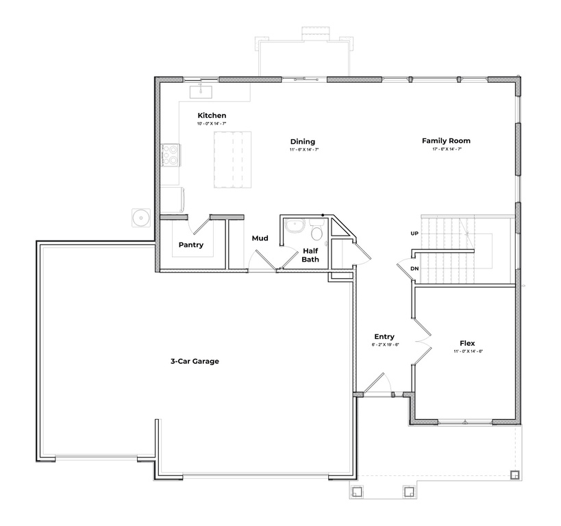 Floor plan / room layout