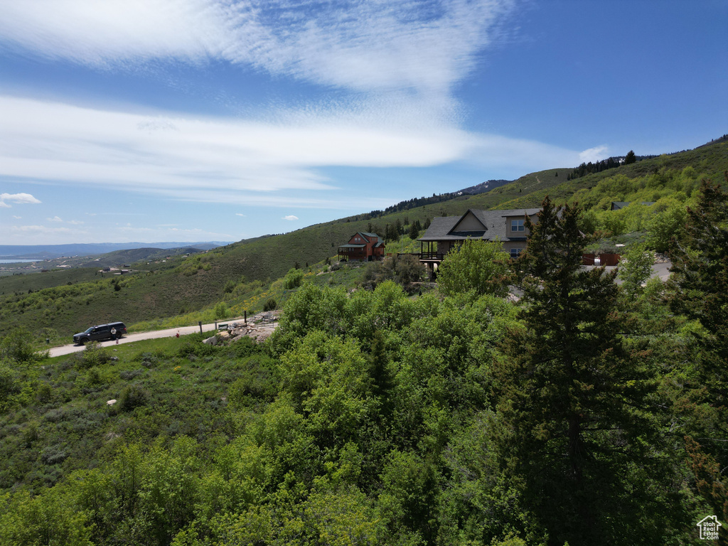 View of mountain backdrop