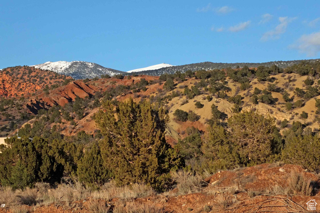 View of mountain background
