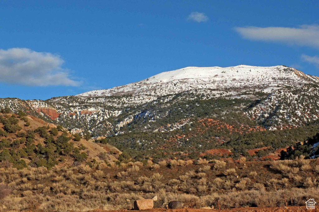 View of mountain background