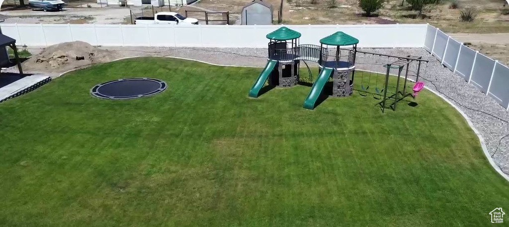 View of communal playground