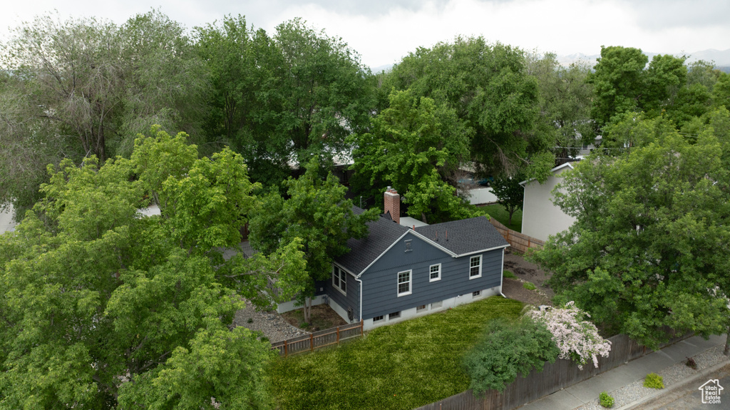 View of subject property
