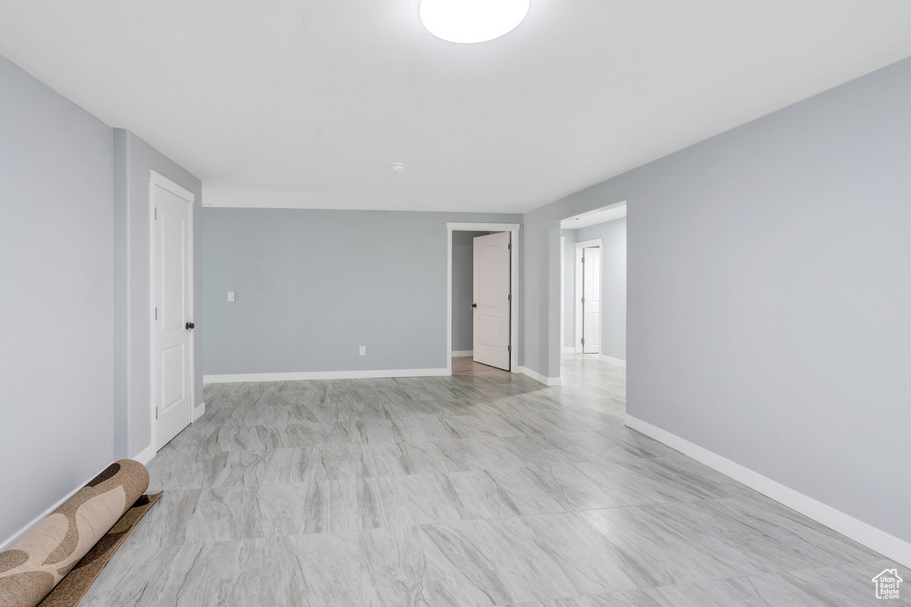 Spare room with baseboards