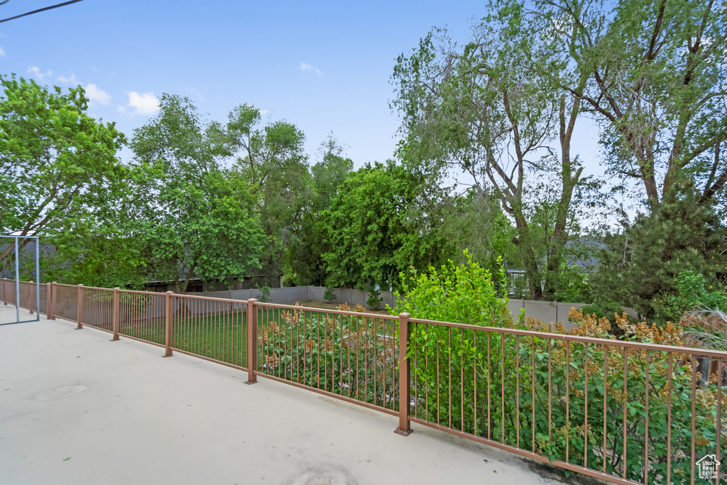 View of patio / terrace featuring a fenced backyard