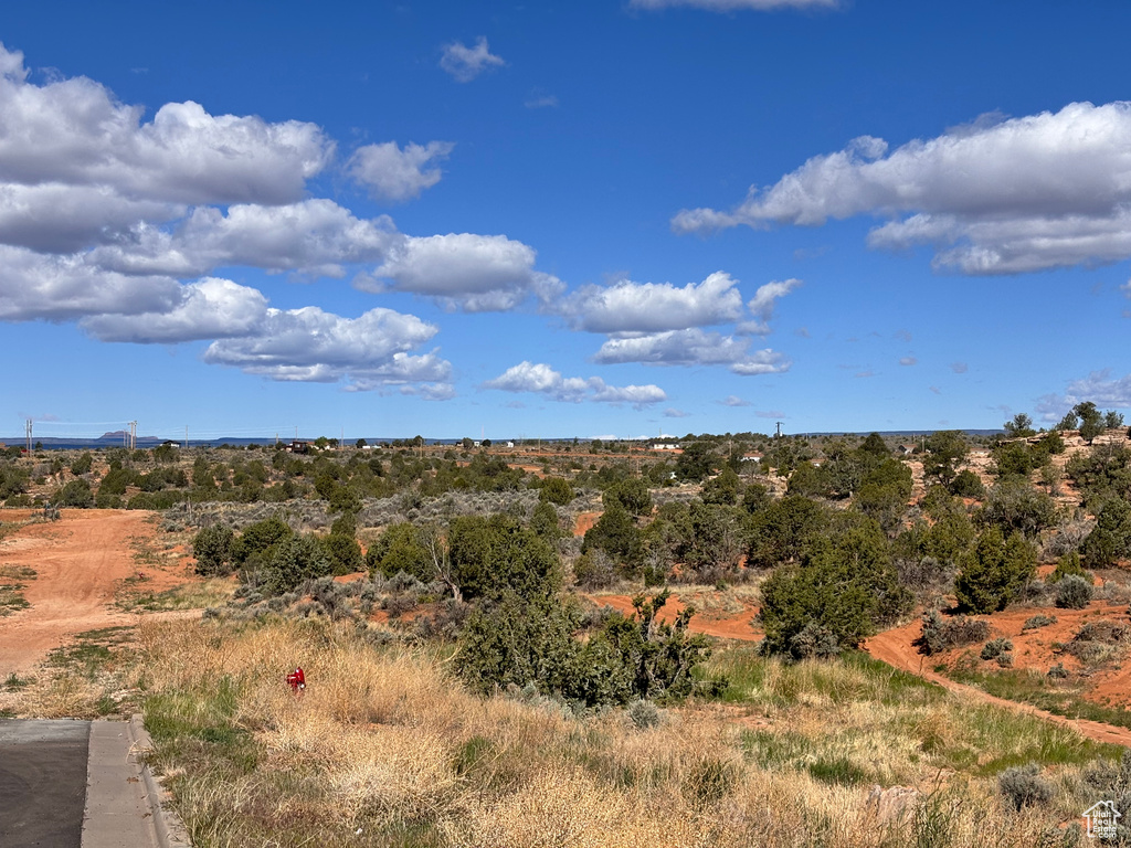 View of undeveloped land