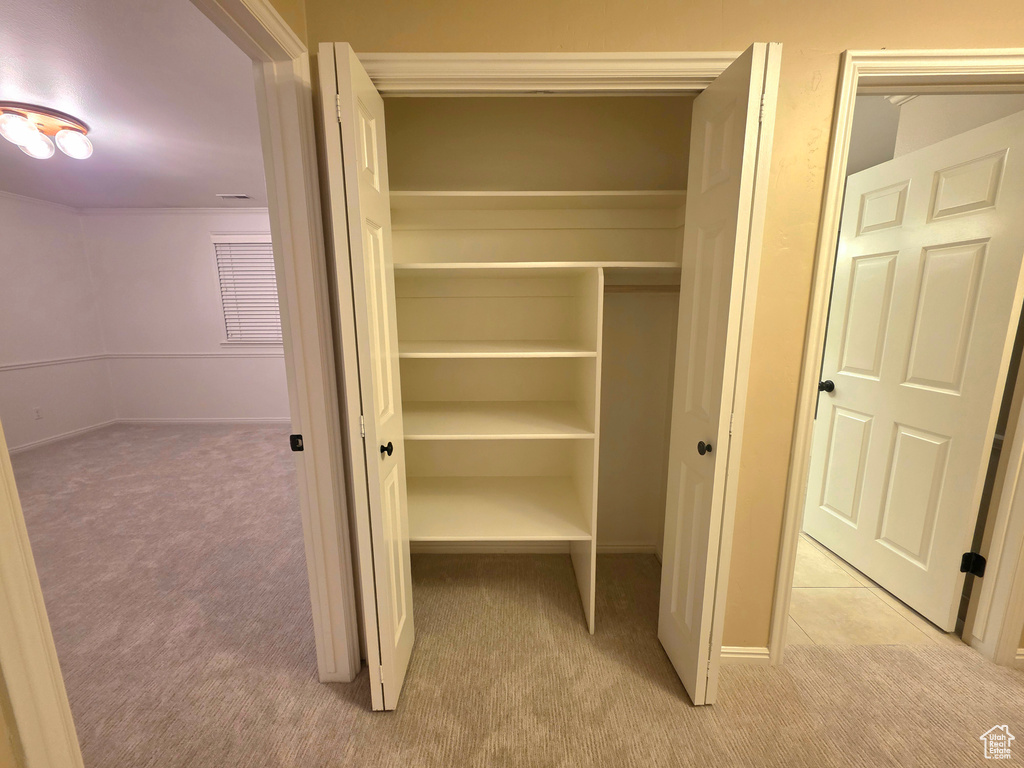 View of closet