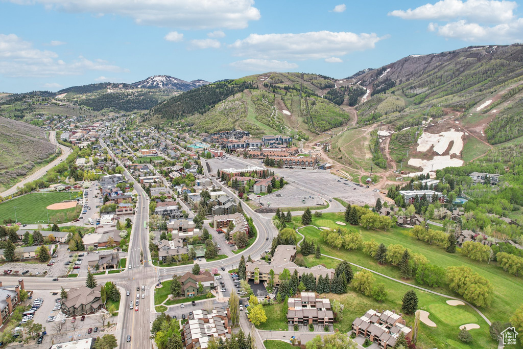 View of property location featuring a mountain backdrop