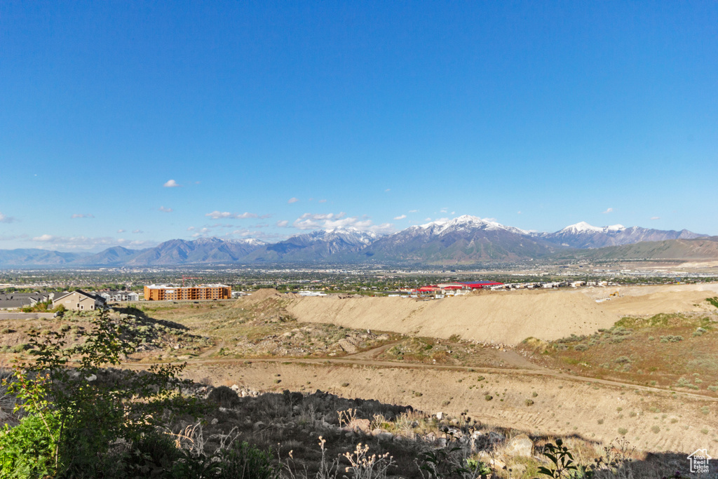 View of mountain backdrop