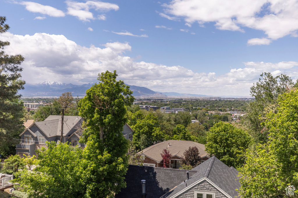 View of mountain backdrop