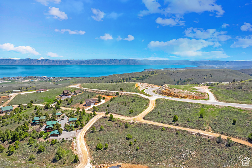 Aerial view of property\\\\\\\'s location with a water and mountain view