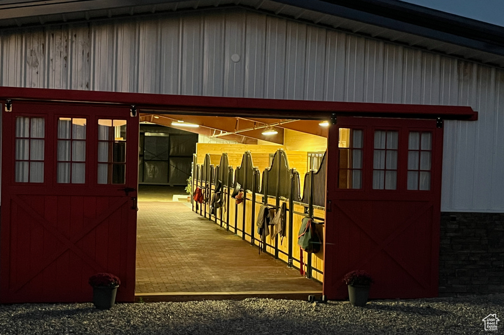 View of stable