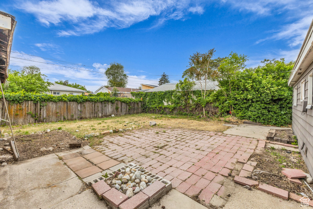 View of patio / terrace with a fenced backyard