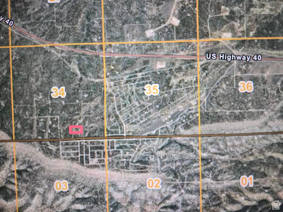 Map / location with property boundaries highlighted