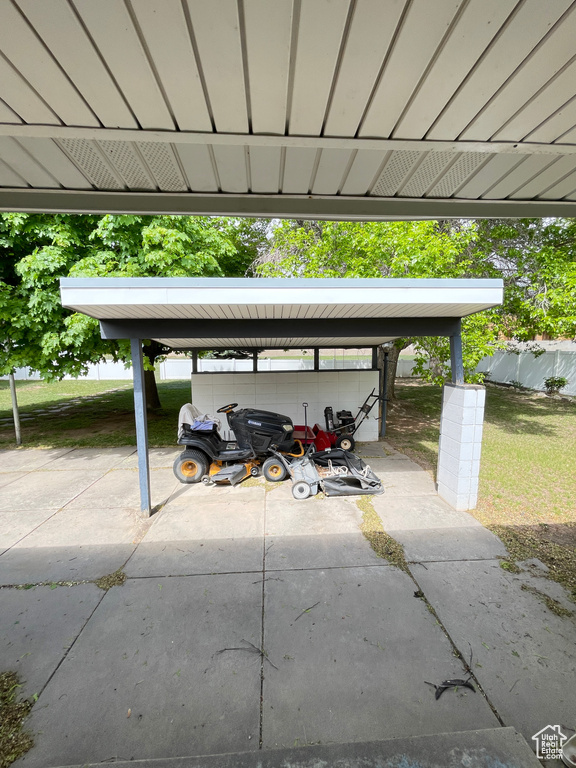 View of parking