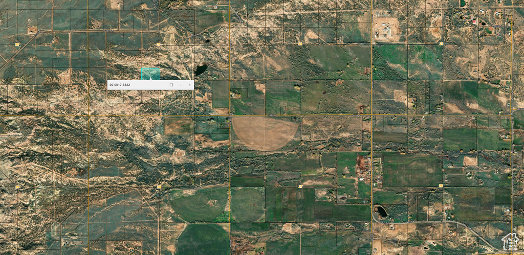 Aerial view of property's location