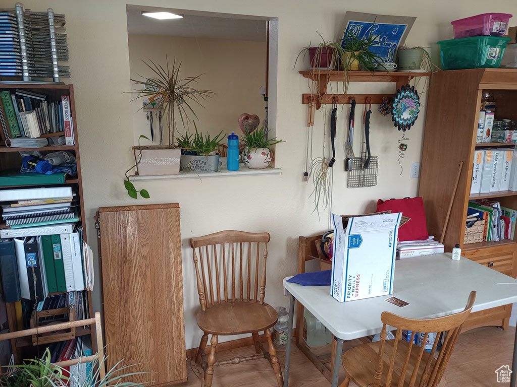View of dining area